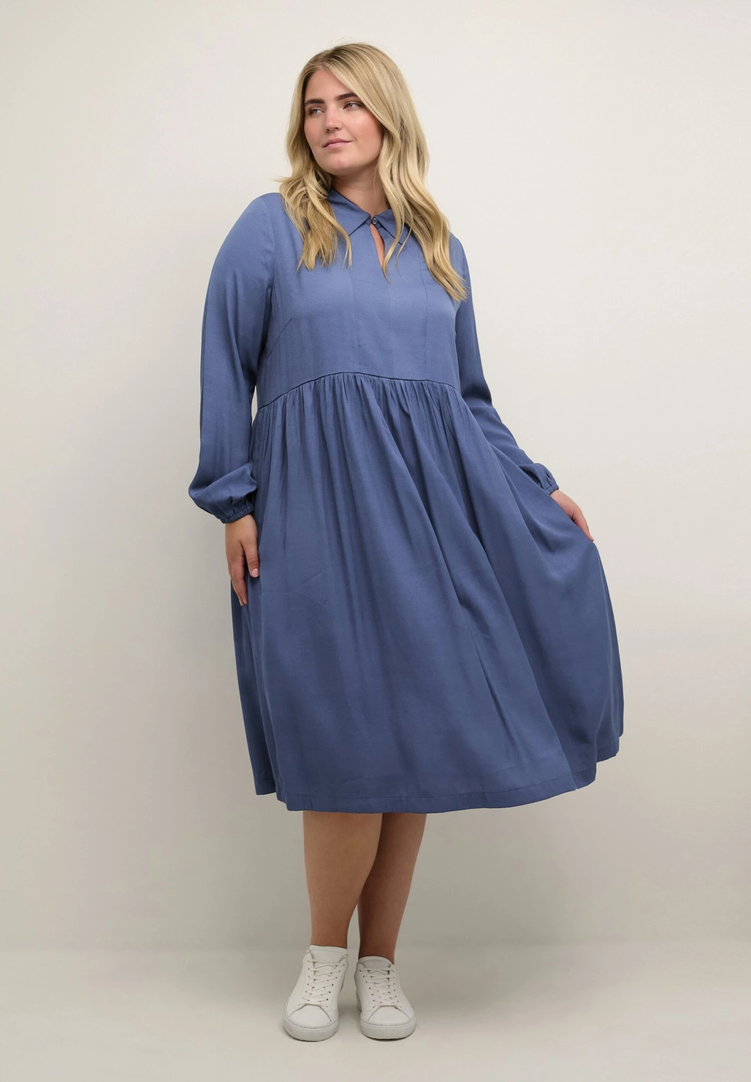 Blousejurk - Vintage Indigo 2 Blousejurk - Vintage Indigo - Afbeelding 2