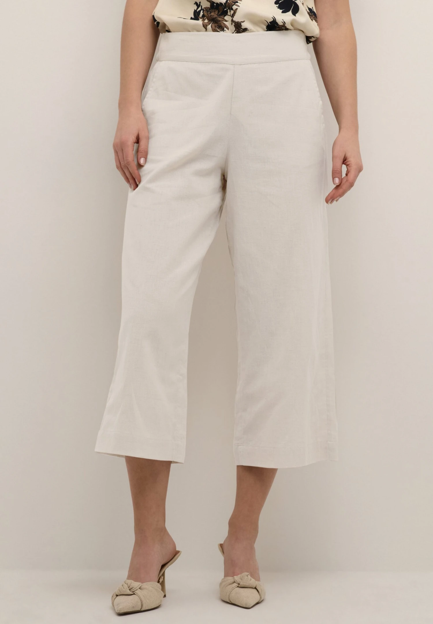 Kaffe Bpkia - Broek - Light Sand 1 Kaffe Bpkia - Broek - Light Sand