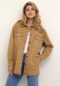 Kaffe Bphelena With Regular Fit - Halflange Jas - Rubber