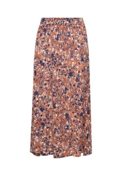 Kaffe Kasimma - A-Lijn Rok - Russet Petit Fleur -Kaffe Verkoopwinkel ba29c3d639e246e189c240c51e05d40e