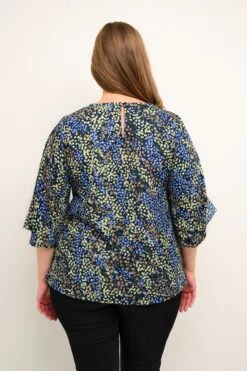 Blouses Met Korte Mouw Blouse Ulina Dames Blauw / Navy -Kaffe Verkoopwinkel bb40f2370043e26a79d60af5feeb027c