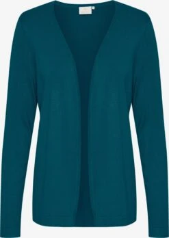 Kaffe Vesten Gebreid Vest Fenia Astrid Dames Blauw