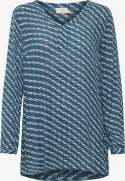 Kaffe Tunieken Tuniek Marita Dames Blauw