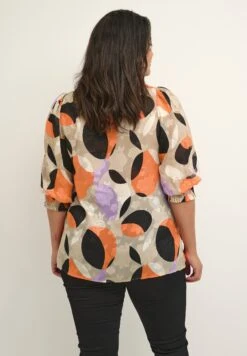 Akky- Blouse - Big Grafisk Print -Kaffe Verkoopwinkel bc0602079386418db3e36b3ea6272e8c