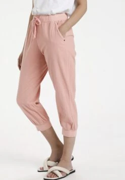 Kaffe Naya Capri - Shorts - Mahogany Rose