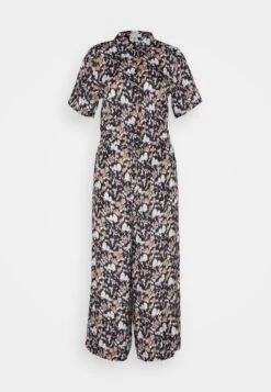 Kaffe Jumpsuit - Black/Blue/Lupine -Kaffe Verkoopwinkel bdbe9e221a644fe7a39c7e21a49d23c2