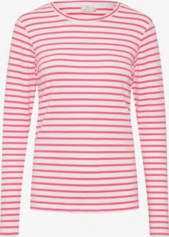 Kaffe Longsleeves Shirt Liddy Dames Pink
