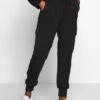 Kaffe Siggi Linda Pants - Trainingsbroek - Black Deep
