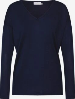 Kaffe Basic Truien Trui Siane Dames Navy