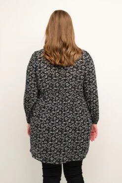 Tunieken Tuniek Riona Dames Zwart -Kaffe Verkoopwinkel bf1e4b73ebc8cf3646acf62363362783