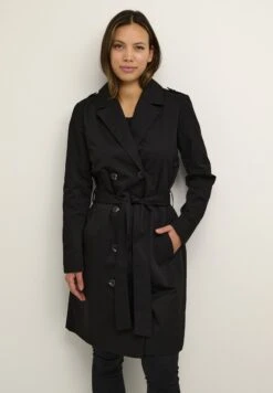 Kaffe Selma- Trenchcoat - Black Deep