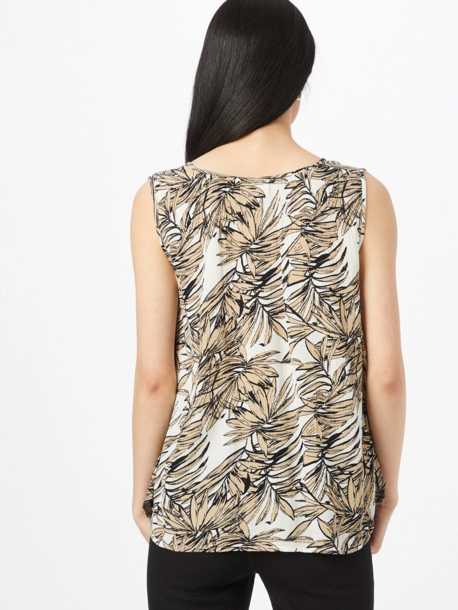 Kaffe Mouwloze Shirts Top Lifa Dames Sand / Lichtbeige 4 Kaffe Mouwloze Shirts Top Lifa Dames Sand / Lichtbeige - Afbeelding 4