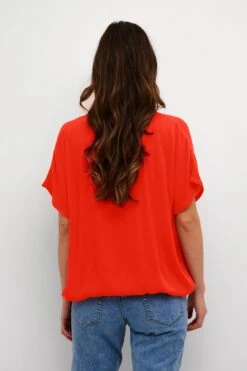 Kaffe Blouses Met Korte Mouw Blouse Dames Knalrood 5 Kaffe Blouses Met Korte Mouw Blouse Dames Knalrood -Kaffe Verkoopwinkel c2c0301fb11d12212c11d82daaf67737