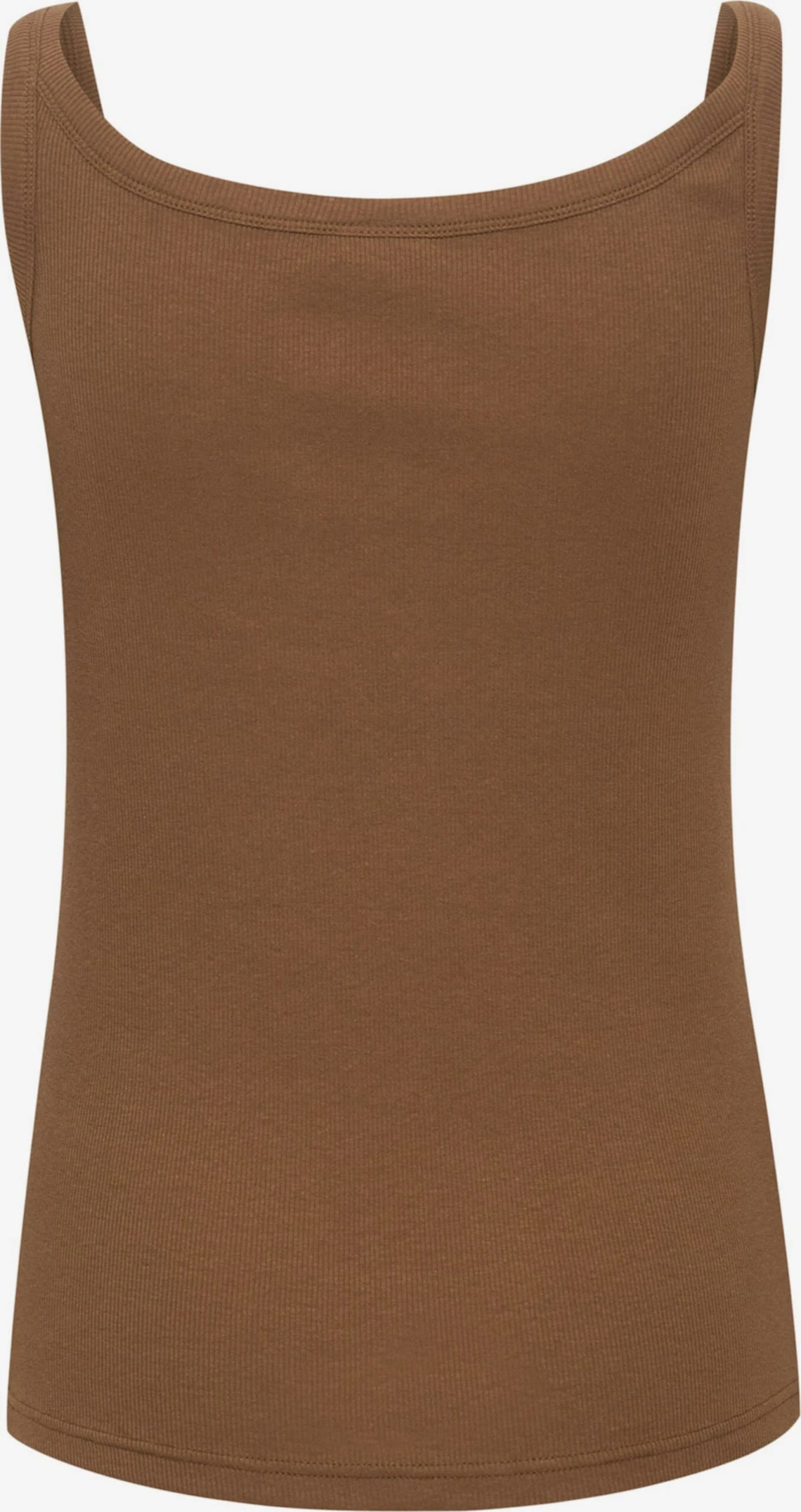Kaffe Tanktops Top Carna Dames Sepia 2 Kaffe Tanktops Top Carna Dames Sepia - Afbeelding 2