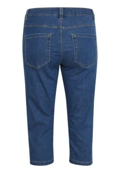 Kaffe Vicky Capri- Jeansshort - Medium Blue Washed Denim -Kaffe Verkoopwinkel c608fb43e3274aaaa06176f37f49baa1