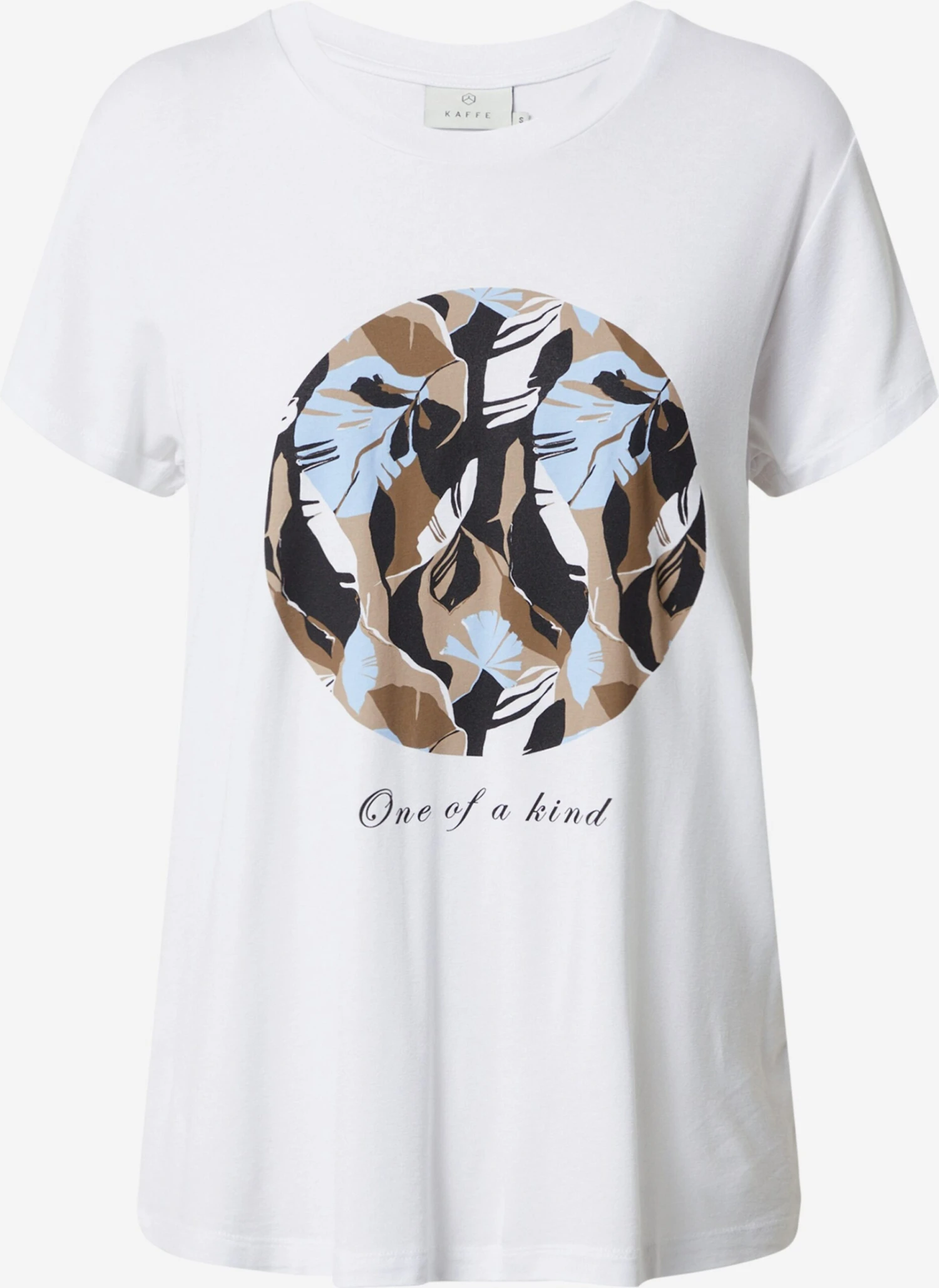 Kaffe T-shirts Shirt Kisa Dames Wit 1 Kaffe T-shirts Shirt Kisa Dames Wit