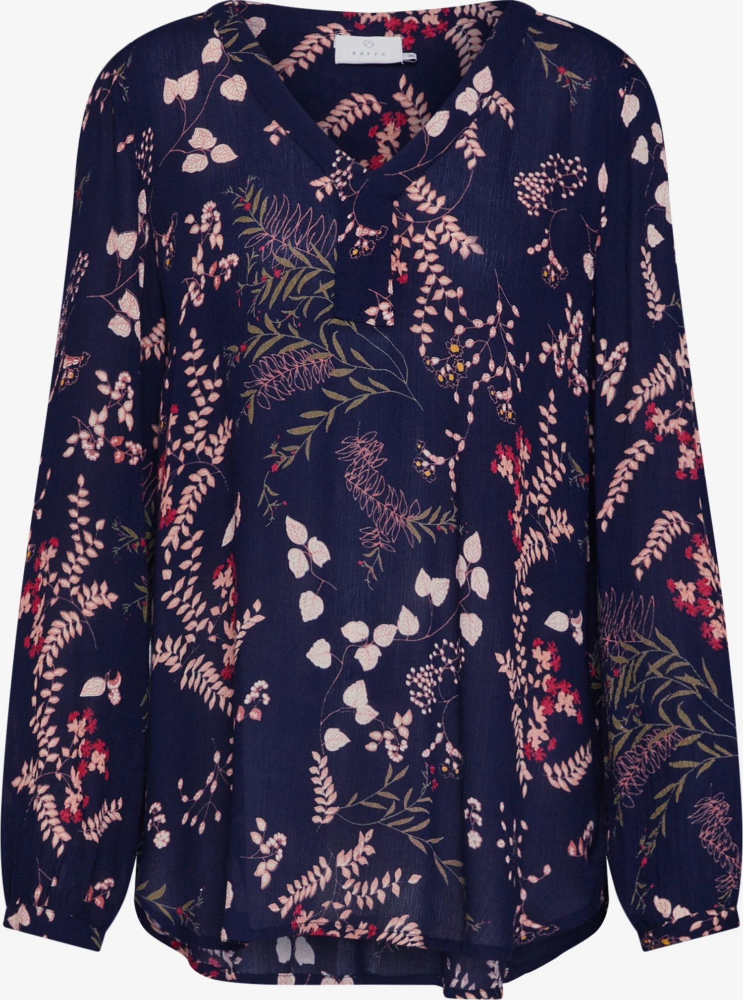 Kaffe Tunieken Tuniek Helen Amber Dames Donkerblauw 1 Kaffe Tunieken Tuniek Helen Amber Dames Donkerblauw