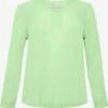 Blouseshirts Blouse Ami Dames Lichtgroen