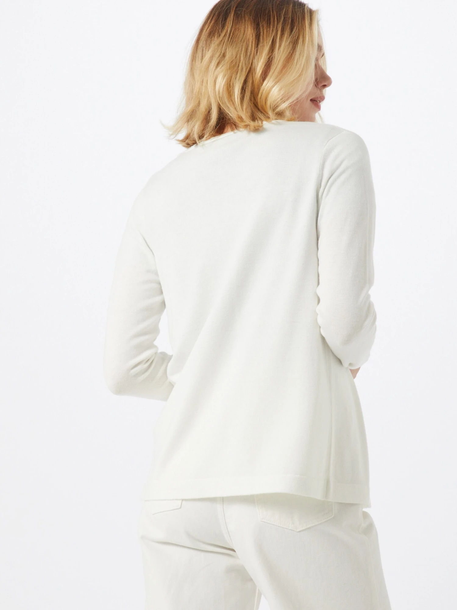 Kaffe Vesten Gebreid Vest Fenia Astrid Dames Crème 3 Kaffe Vesten Gebreid Vest Fenia Astrid Dames Crème - Afbeelding 3