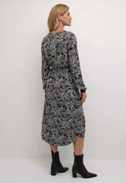 Kaffe Bpwilla Buttons - Blousejurk - Ant White/Black Flower -Kaffe Verkoopwinkel cb4afa1a8ad545b49d5404e315a7d13f