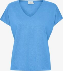 Kaffe T-shirts Shirt Rahima Dames Hemelsblauw