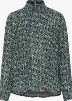 Kaffe Overhemden Blouse Karina Dames Smaragd