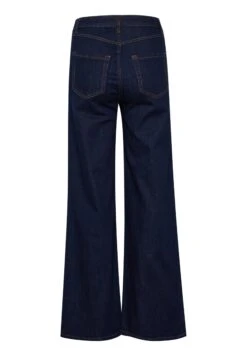 Kaffe Mille Hw Wide- Flared Jeans - Raw Dark Blue Denim -Kaffe Verkoopwinkel cfa38c4b4f8e4b15a22714396e50d5c8