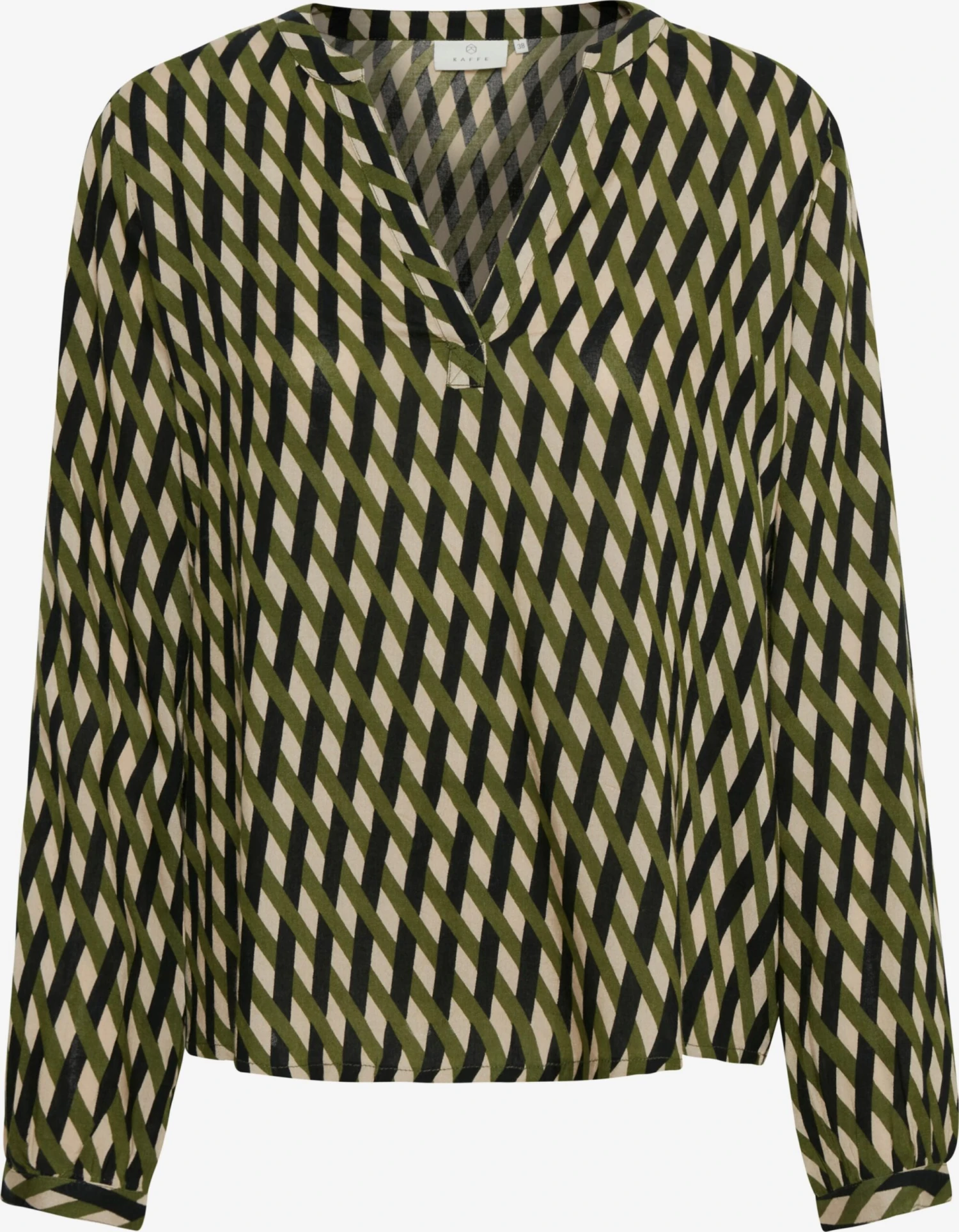 Kaffe Blouseshirts Blouse Ajana Dames Beige 1 Kaffe Blouseshirts Blouse Ajana Dames Beige