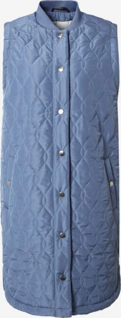 Kaffe Bodywarmers Bodywarmer Dames Duifblauw