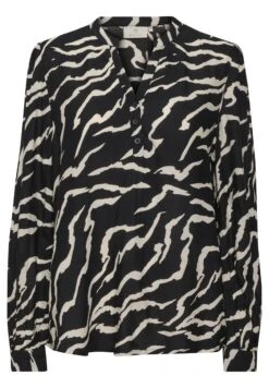 Kaffe Kasomia - Blouse - Antique Black Zebra Print -Kaffe Verkoopwinkel d12ece91f8294e638fcd3f0d2edf92c7