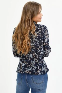 Kaffe Overhemden Blouse Fay Dames Nachtblauw / Lichtblauw 7 Kaffe Overhemden Blouse Fay Dames Nachtblauw / Lichtblauw -Kaffe Verkoopwinkel d96724a411004b3786834b4780f4e2f7