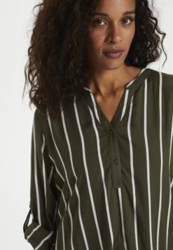 Kaffe Kamarana- Jurk - Grape Leaf/Chalk Stripe 9 Kaffe Kamarana- Jurk - Grape Leaf/Chalk Stripe -Kaffe Verkoopwinkel d9d02fda70804df581a296820660add3