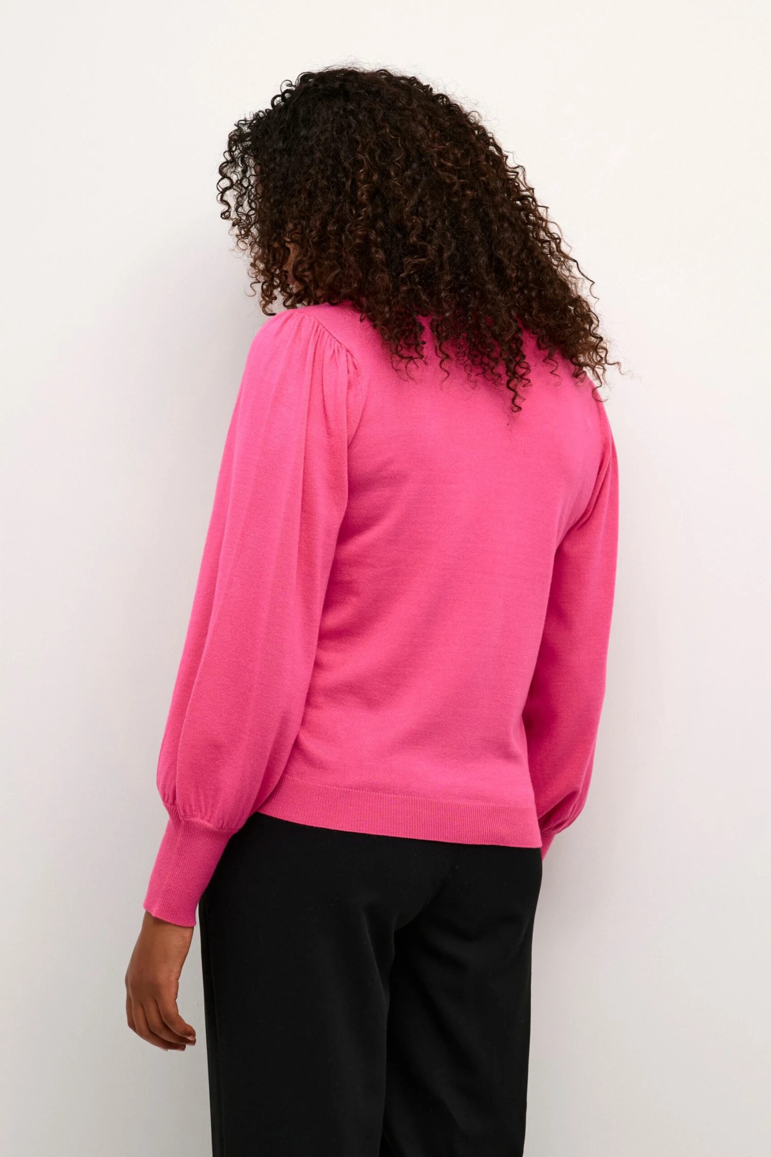 Kaffe Basic Truien Trui Fenia Dames Pink 5 Kaffe Basic Truien Trui Fenia Dames Pink - Afbeelding 5