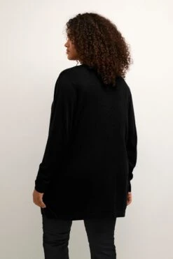 Vesten Gebreid Vest Dames Zwart -Kaffe Verkoopwinkel dd7000361b7dfa43a8fd73c87ad3a9df