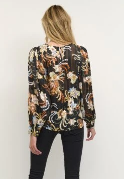 Kaffe Kasimi- Blouse - Black Red Multi Flower -Kaffe Verkoopwinkel ddc16d8298cf4a468ee7c9b1d62dda17