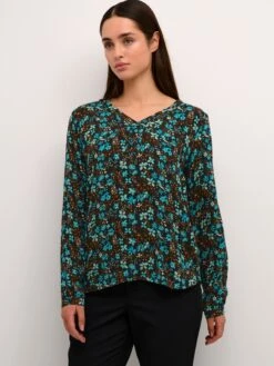Kaffe Blouseshirts Blouse Marita Amber Dames Gemengde Kleuren -Kaffe Verkoopwinkel dfe041fdf4549080a55e60c64088e564