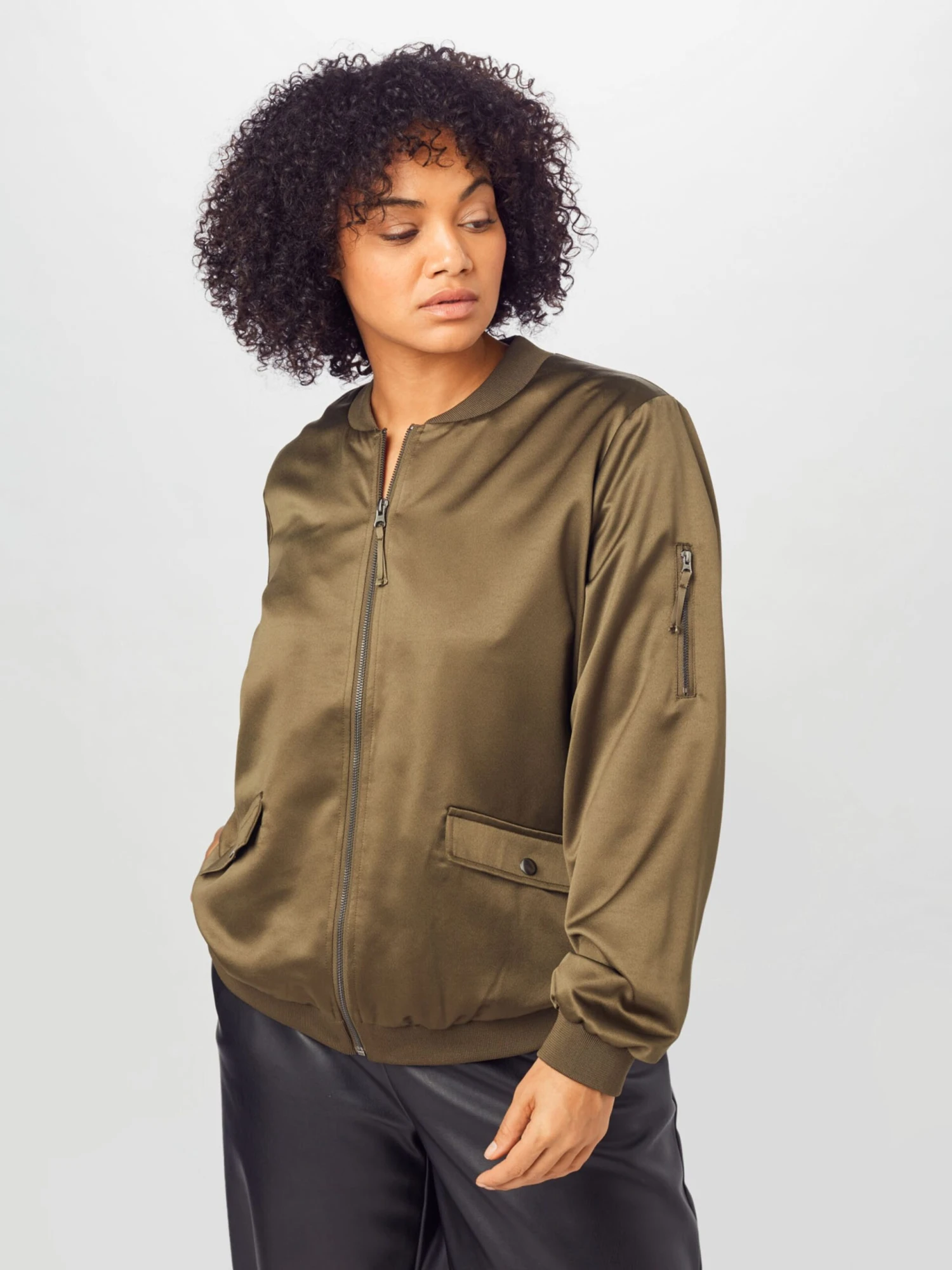 Tussenjassen Tussenjas Fefana Dames Olijfgroen 3 Tussenjassen Tussenjas Fefana Dames Olijfgroen - Afbeelding 3