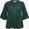 Blouses Met Korte Mouw Blouse Cedite Dames Smaragd
