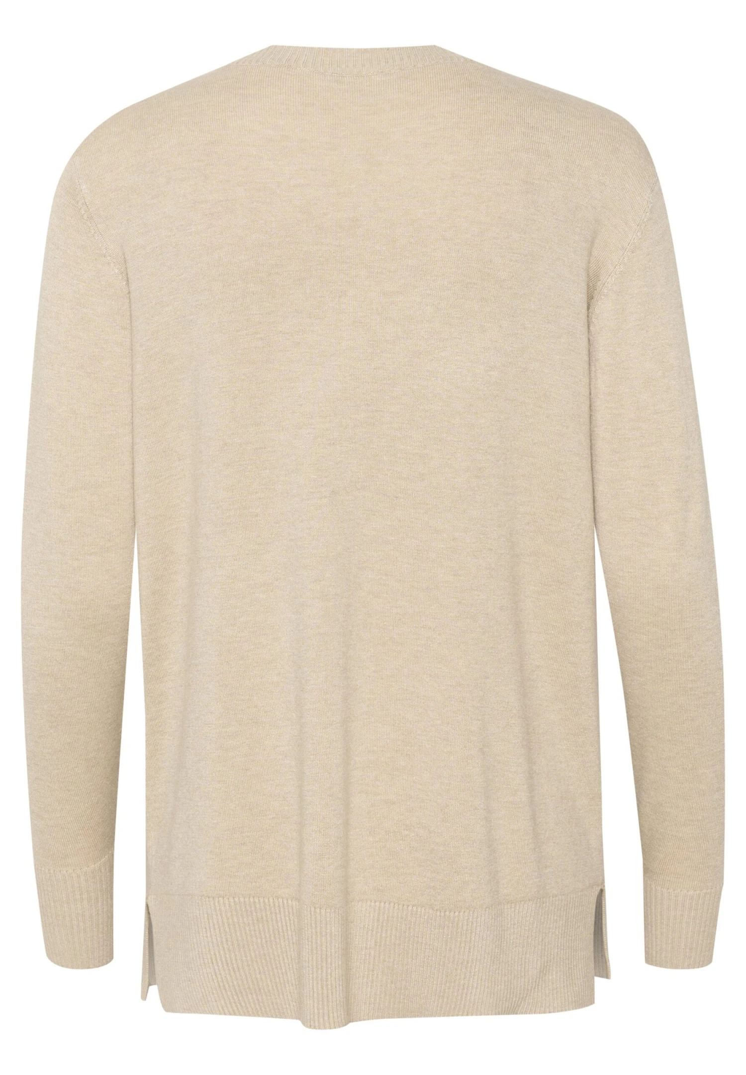 Kaffe Bpalona Long Sleeve- Vest - Feather Gray Melange 6 Kaffe Bpalona Long Sleeve- Vest - Feather Gray Melange - Afbeelding 6