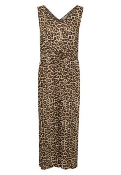 Kaffe Kaisolde Amber - Jumpsuit - Feather Gray Leo Print -Kaffe Verkoopwinkel e153b49220324ca4a1dc2b76011e064e