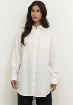 Kaffe Bppaloma Relaxed Tunic Shirt - Overhemdblouse - Chalk -Kaffe Verkoopwinkel e1771715929142b7929ef1765350c5f9