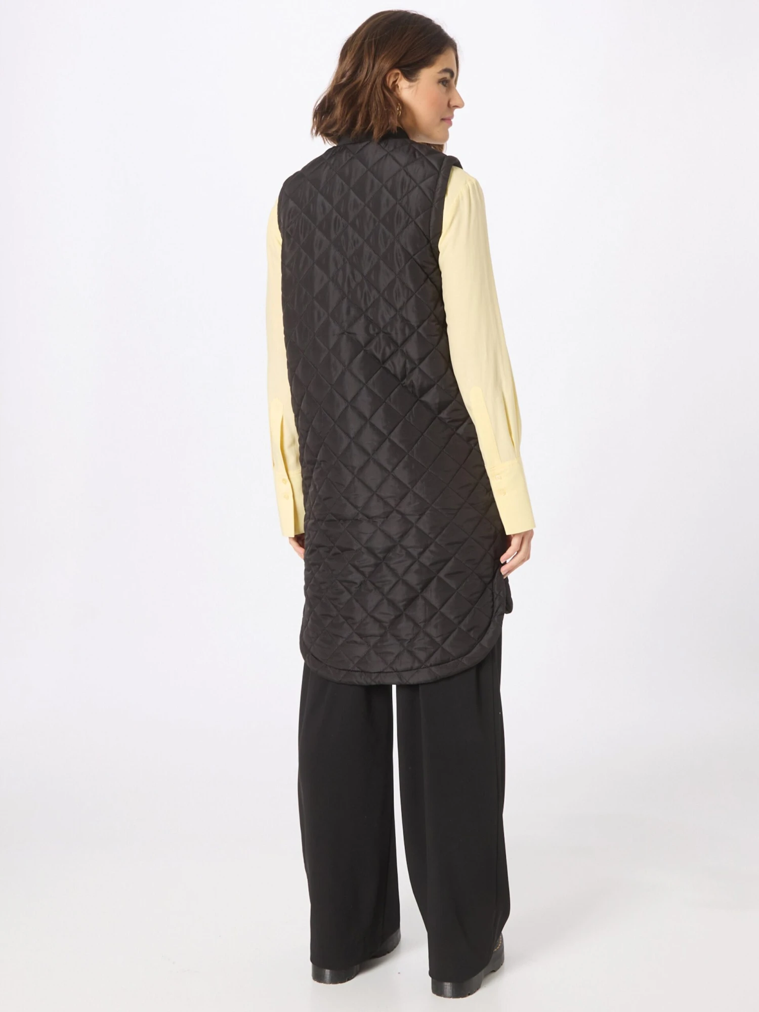 Kaffe Bodywarmers Bodywarmer Maria Dames Zwart 4 Kaffe Bodywarmers Bodywarmer Maria Dames Zwart - Afbeelding 4