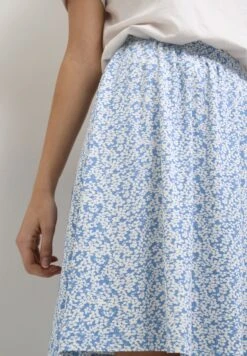 Kaffe Kahazel - A-Lijn Rok - Blue Chalk Flower Print -Kaffe Verkoopwinkel e1da7ce1c96b44d1938b71d6268e2665