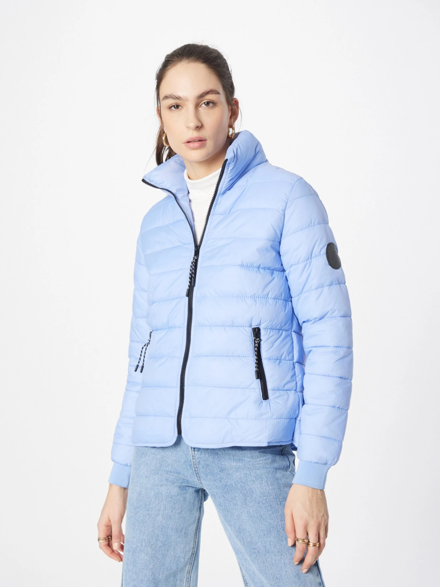 Kaffe Tussenjassen Tussenjas Lira Dames Lichtblauw 3 Kaffe Tussenjassen Tussenjas Lira Dames Lichtblauw - Afbeelding 3