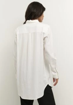 Kaffe Bppaloma Relaxed Tunic Shirt - Overhemdblouse - Chalk -Kaffe Verkoopwinkel e375ee15eb4146c6a9e6a37f703e592d