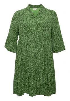 Kcisma Ami - Jurk - Poison Green Black Flower -Kaffe Verkoopwinkel e658412b13aa4712b2747d475e4439fa