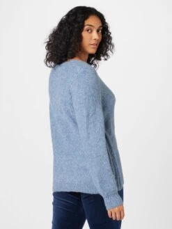 Fijngebreide Truien Trui Sila Dames Duifblauw -Kaffe Verkoopwinkel e8753f6137092b645a2cacfda039312c