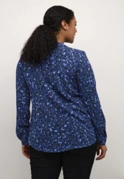 Kcjalu Bbb- Blouse - Blue Leopard Print -Kaffe Verkoopwinkel e9dd61957ea94b15bbadcef8a4335dea