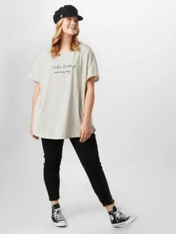 T-shirts Shirt Hilla Dames Grijs Gemêleerd -Kaffe Verkoopwinkel ea1449e2a0ce18221deec39f458ab38e