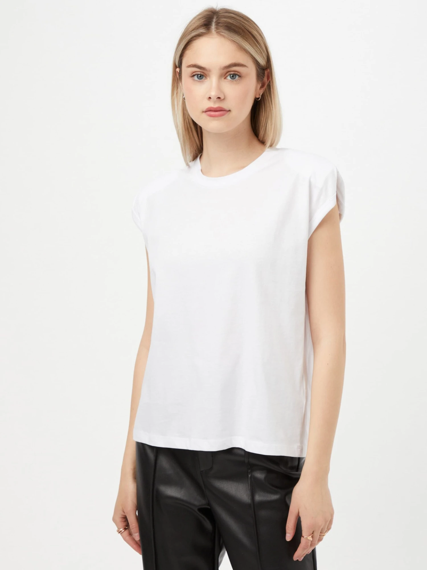 Kaffe T-shirts Shirt Cika Dames Wit 3 Kaffe T-shirts Shirt Cika Dames Wit - Afbeelding 3